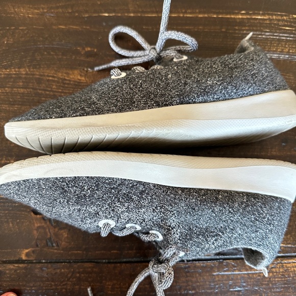 Allbirds Wool Runners Ash Gray Sneakers Lace Up Washable Shoes Womens Size 9 - Picture 9 of 9